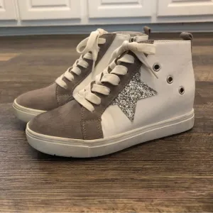 Steve Madden Platform Star wedge sneakers sz 6 worn once for about an hour