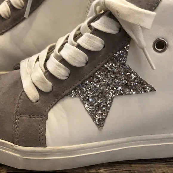 Steve Madden Platform Star wedge sneakers sz 6 worn once for about an hour