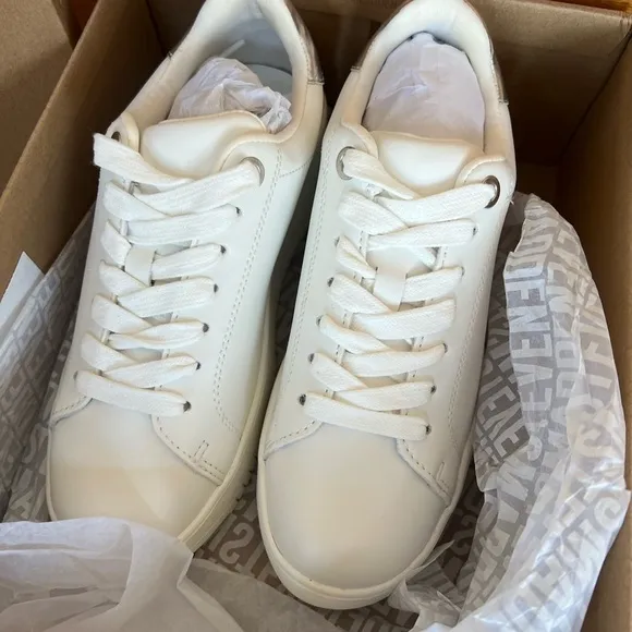 Steve Madden Rockaway White Sneakers