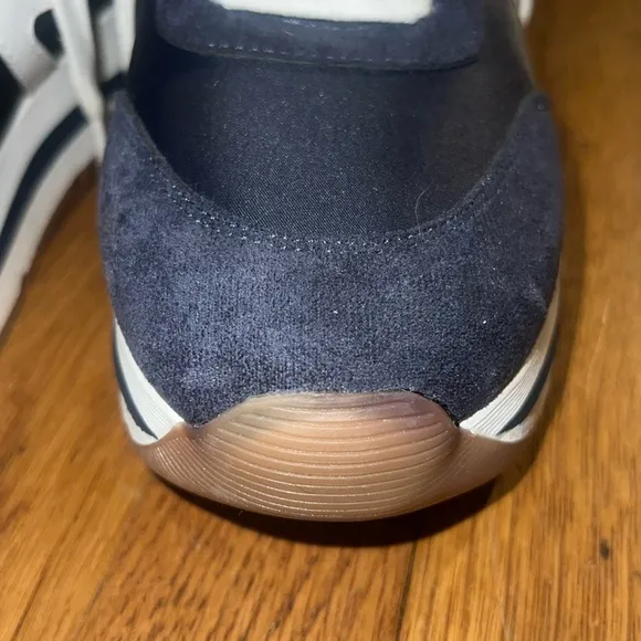 Steve Madden Rueben blue &amp; white platform sneakers – NWOT