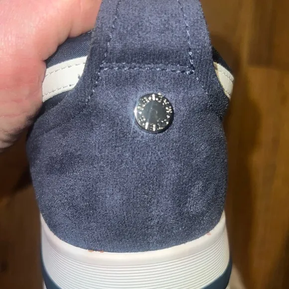 Steve Madden Rueben blue &amp; white platform sneakers – NWOT
