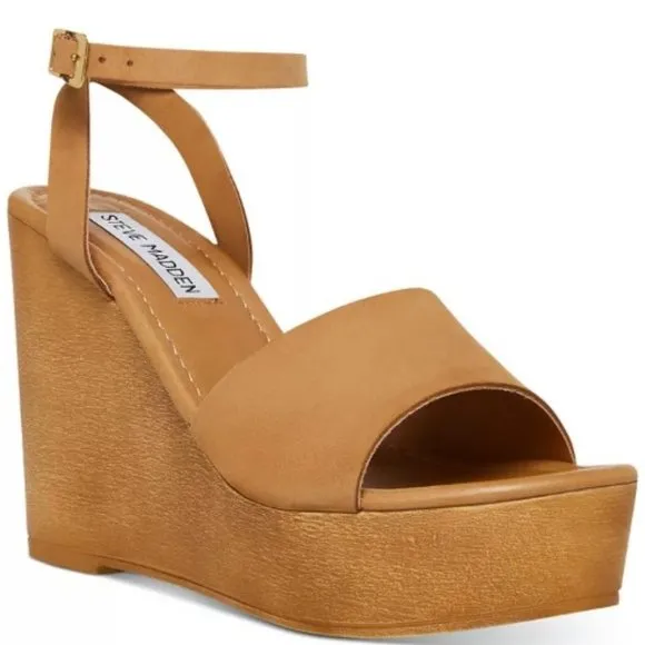 STEVE MADDEN Women's Welsh Wedge Sandals