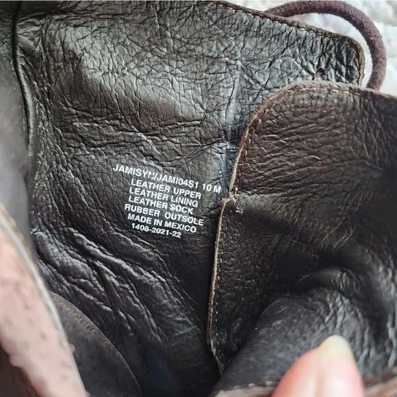 Steve Madden leather Yamisin combat boots