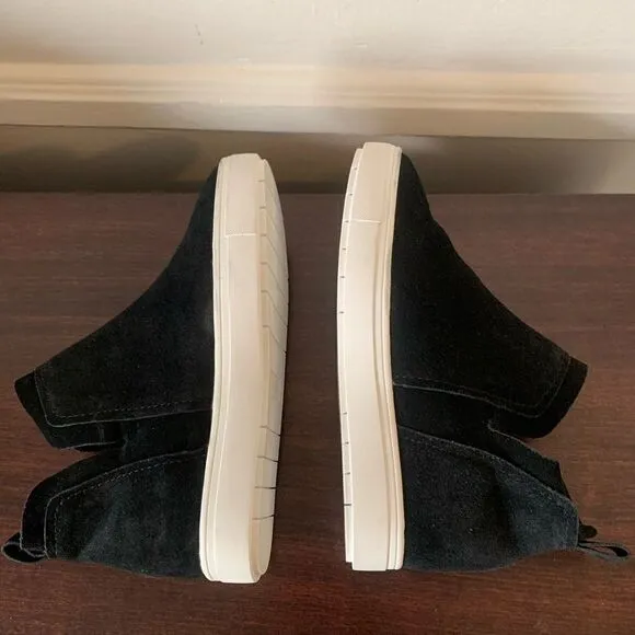 Steven Barker high top suede high top sneakers  size 6,5 in black new in box