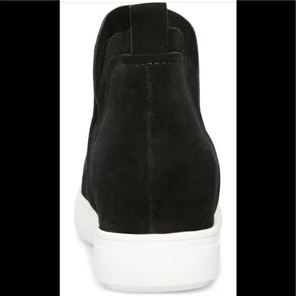 Steven Barker high top suede high top sneakers  size 6,5 in black new in box