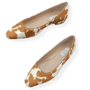 Steven by Steve Madden NWT Bantry flats cow print