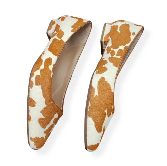 Steven by Steve Madden NWT Bantry flats cow print
