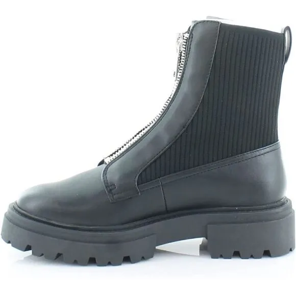 STEVEN by Steve Madden Aliyah Women's Combat Boots Black NWOT size 5.5