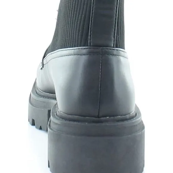 STEVEN by Steve Madden Aliyah Women's Combat Boots Black NWOT size 5.5