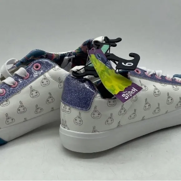 Stitch!!! Sneakers! Beautiful one of a kind sneakers! Women size 9