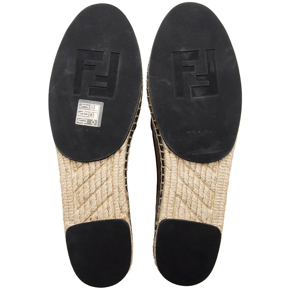 Stripe (SHF-18369) Professional / 38 Espadrilles - Pequin Price comparison Size Fendi Flats 8