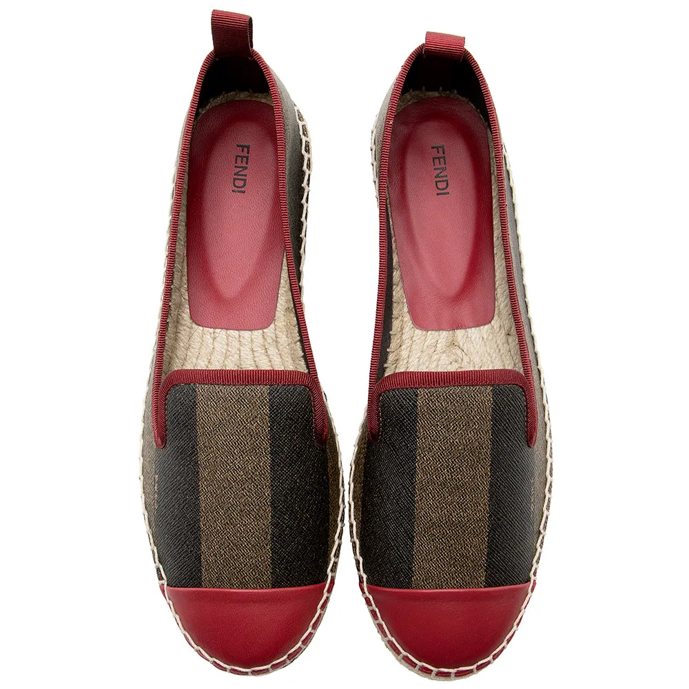 Stripe (SHF-18369) Professional / 38 Espadrilles - Pequin Price comparison Size Fendi Flats 8