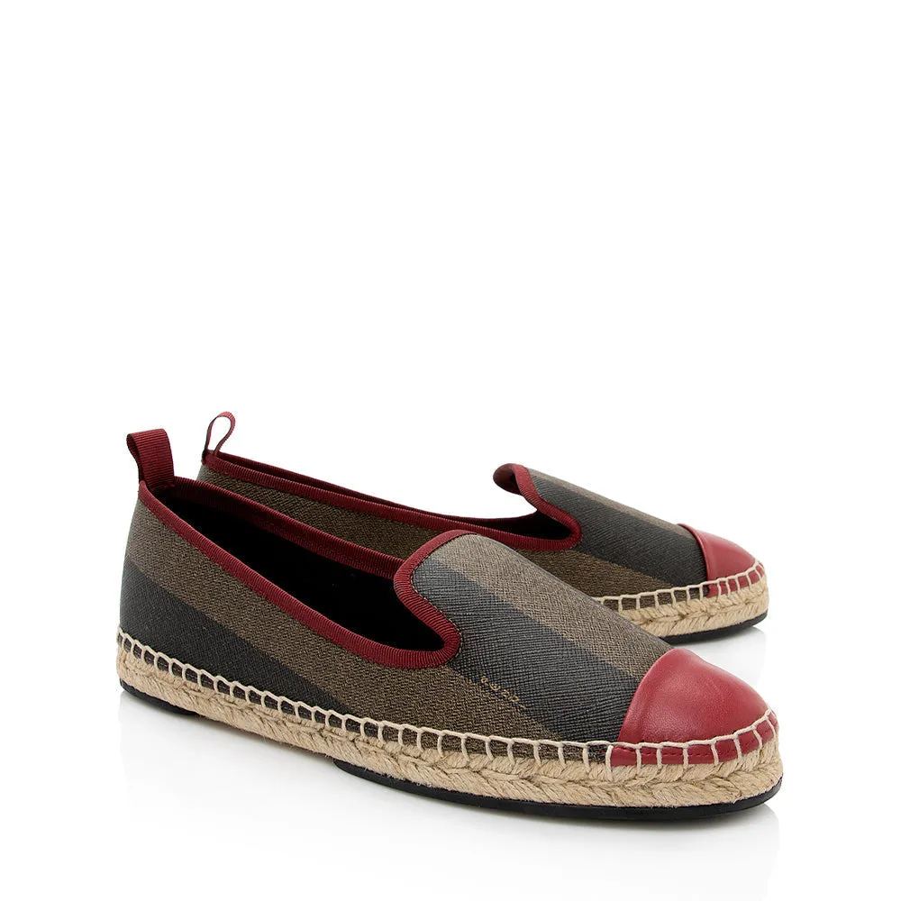 Stripe (SHF-18369) Professional / 38 Espadrilles - Pequin Price comparison Size Fendi Flats 8