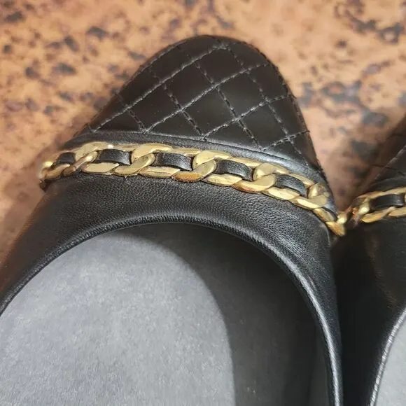 Stuart Weitzman 'Legacy' Cap Toe Ballet Flats