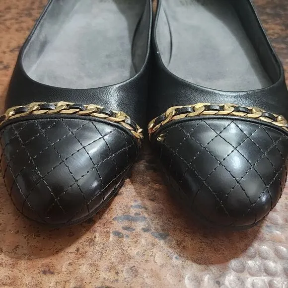 Stuart Weitzman 'Legacy' Cap Toe Ballet Flats