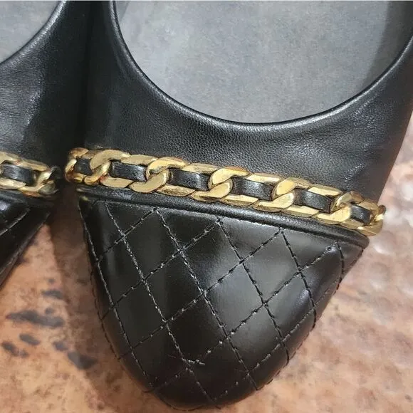 Stuart Weitzman 'Legacy' Cap Toe Ballet Flats