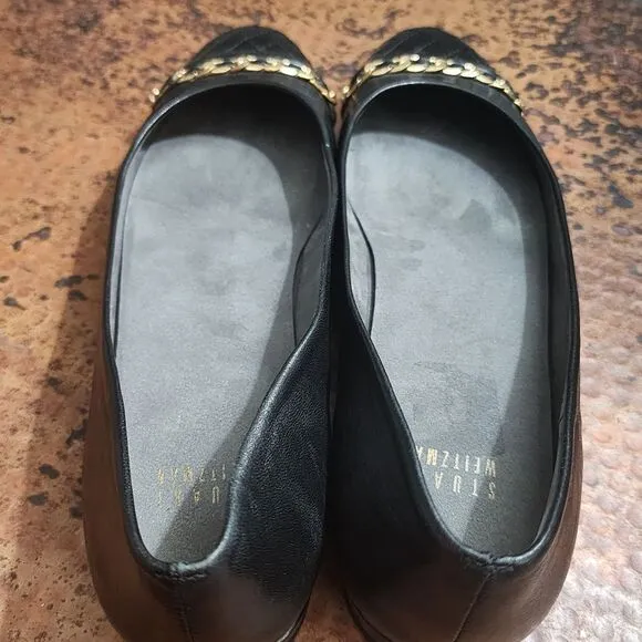 Stuart Weitzman 'Legacy' Cap Toe Ballet Flats
