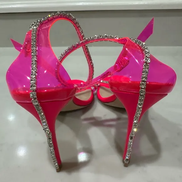 Stuart Weitzman Nudistglam Ankle Strap Sandals