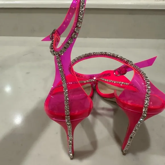 Stuart Weitzman Nudistglam Ankle Strap Sandals