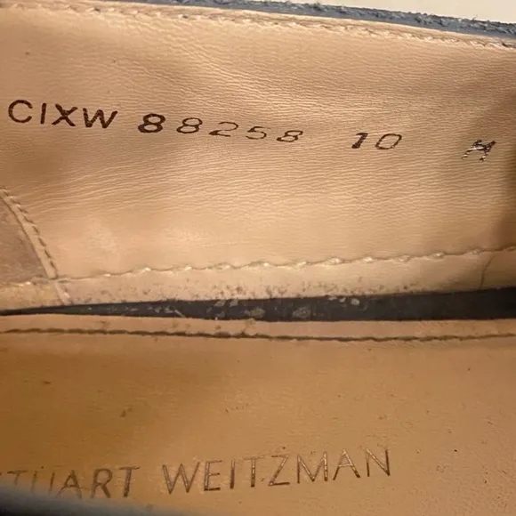 Stuart Weitzman Pearl Crystal Embellished DecorWhite Platform Sneakers Slip Ons