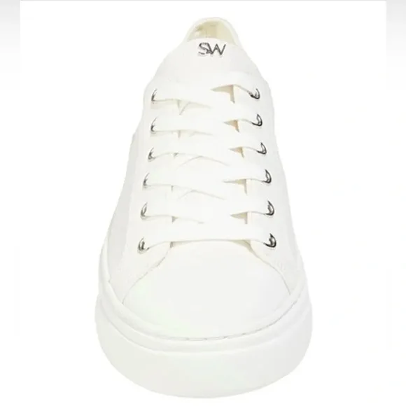 STUART WEITZMAN Sammy Platform Canvas Sneakers