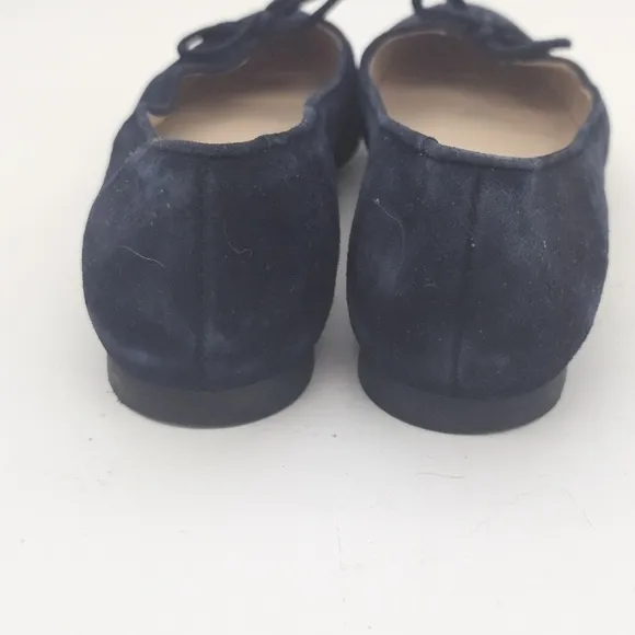 STUART WEITZMAN Womens Ballet Flats Gabby NEW Almond Toe  Slip On Suede 5.5