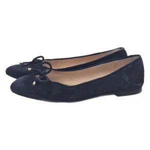 STUART WEITZMAN Womens Ballet Flats Gabby NEW Almond Toe  Slip On Suede 5.5