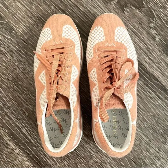 Stuart Weitzman Hartlee knit platform sneakers