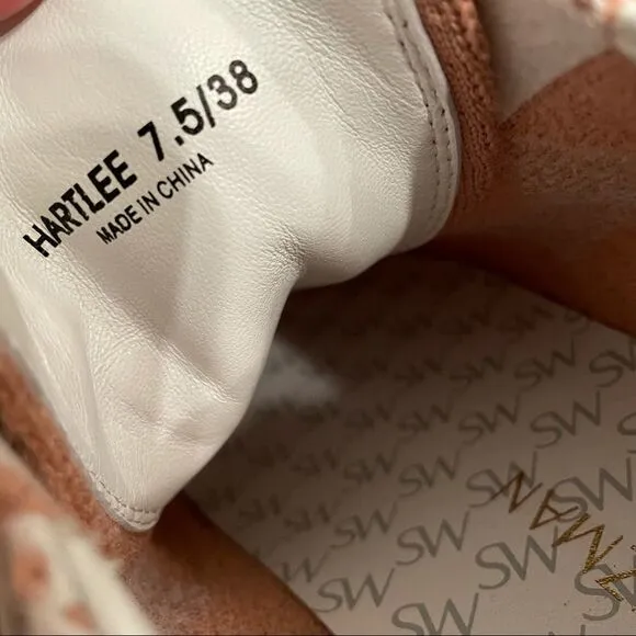 Stuart Weitzman Hartlee knit platform sneakers