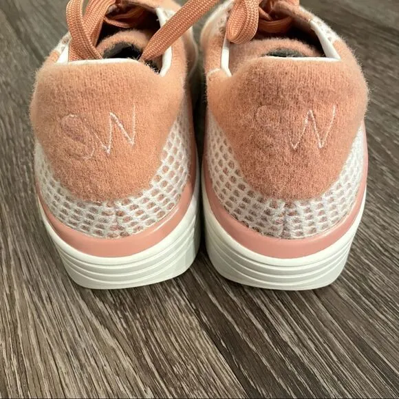 Stuart Weitzman Hartlee knit platform sneakers