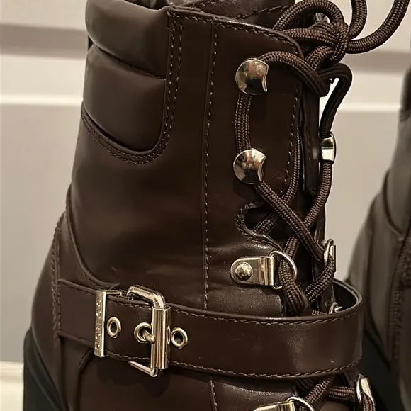 Stunning, Guess Platform Combat Ankle Booties, EUC