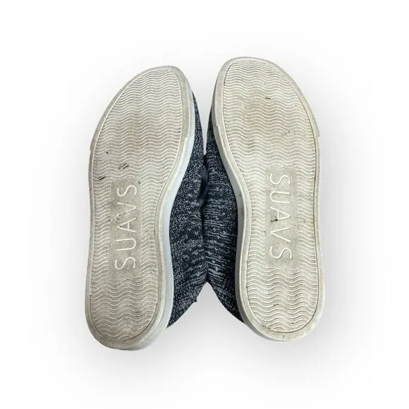 Suavs Zilker low Top Sneakers Men’s 8 Women’s 10 Gray Knit Breathable Casual