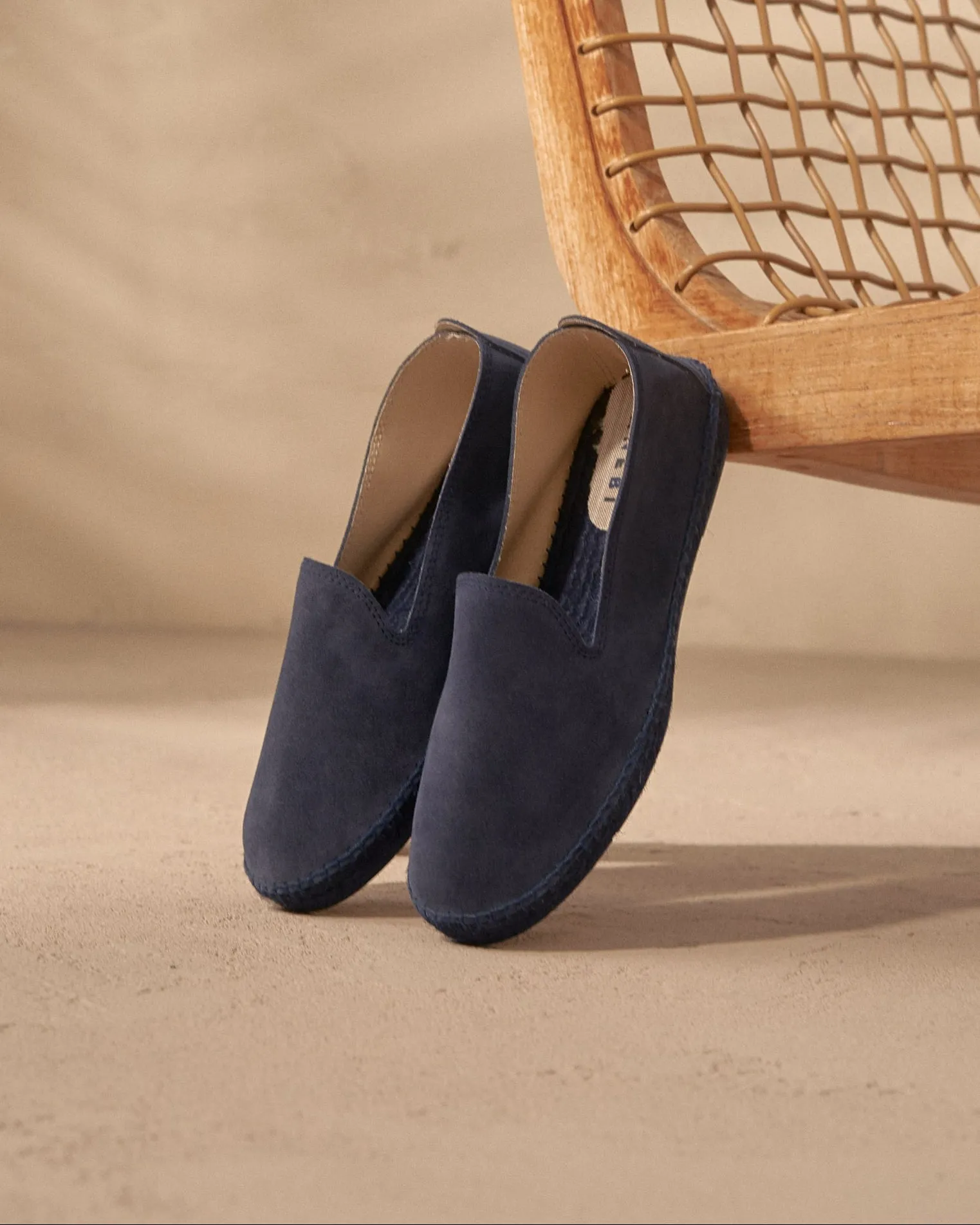 Suede Espadrilles - R46C0 - Hamptons Patriot Blue On Tone