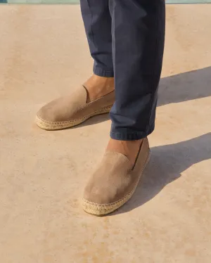 Suede Espadrilles - W19C0 - Hamptons Vintage Taupe