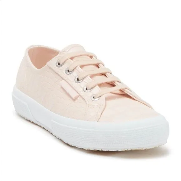 SUPERGA 2750 Synth Crocodile Embossed Sneakers 41