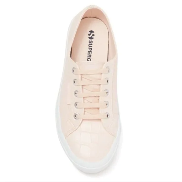 SUPERGA 2750 Synth Crocodile Embossed Sneakers 41
