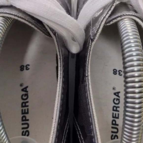 Superga Army Chrome Camouflage Platform Sneakers