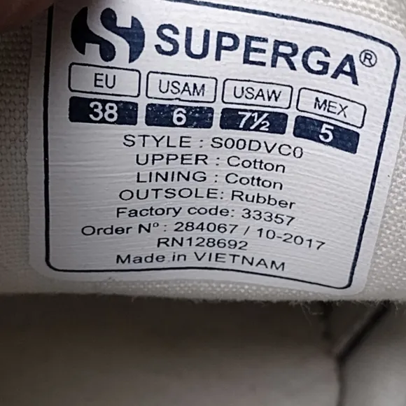 Superga Army Chrome Camouflage Platform Sneakers