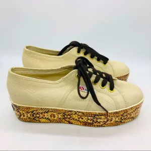 Superga Viper Platform Canvas Sneakers 6.5