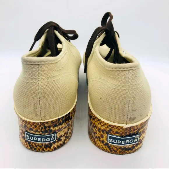 Superga Viper Platform Canvas Sneakers 6.5