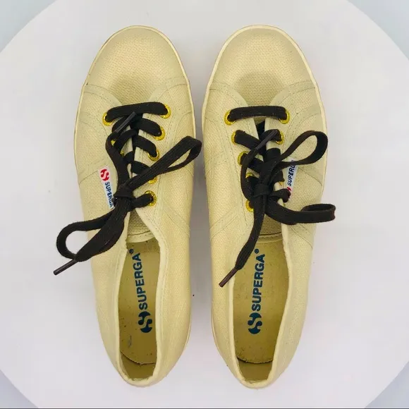 Superga Viper Platform Canvas Sneakers 6.5