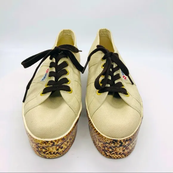 Superga Viper Platform Canvas Sneakers 6.5