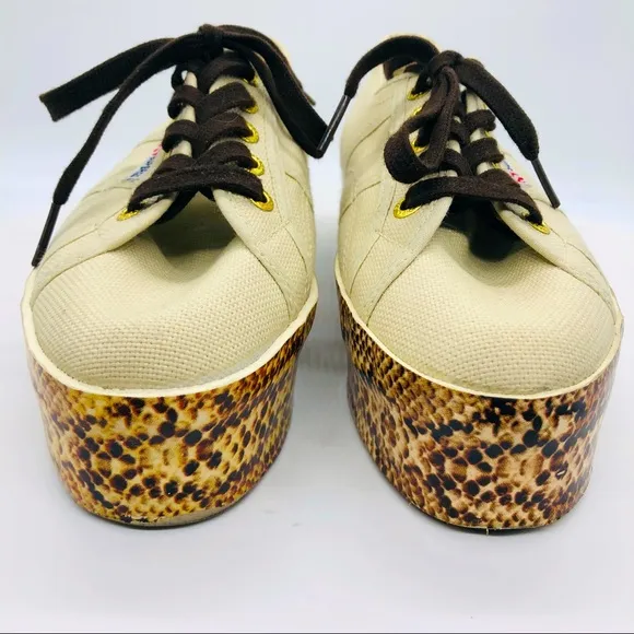 Superga Viper Platform Canvas Sneakers 6.5