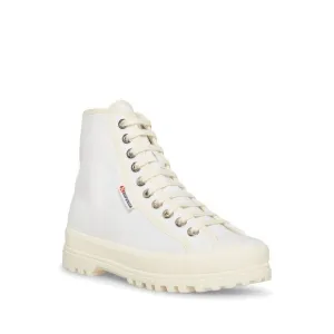 SUPERGA Womens White 2636 Alpina Emrata Round Toe Platform Athletic Sneakers 7.5