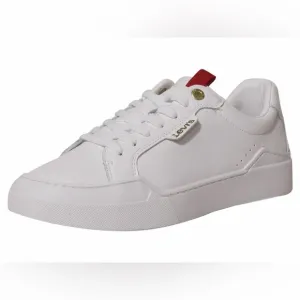 Sz various Levi's Men's 521-XX-Essential Sneakers Low Top White Mono