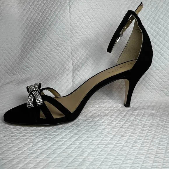 TALBOT’S ERICA ANKLE STRAP SANDALS - SUEDE Size 10.5
