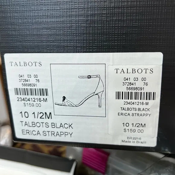 TALBOT’S ERICA ANKLE STRAP SANDALS - SUEDE Size 10.5