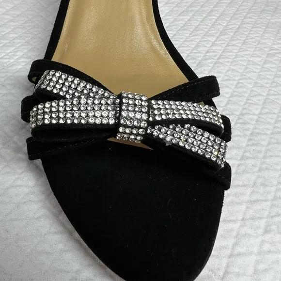 TALBOT’S ERICA ANKLE STRAP SANDALS - SUEDE Size 10.5