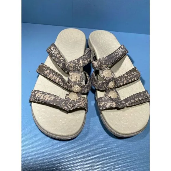 Taos Womens Slip On Sandals Celebration Comfort Size 10