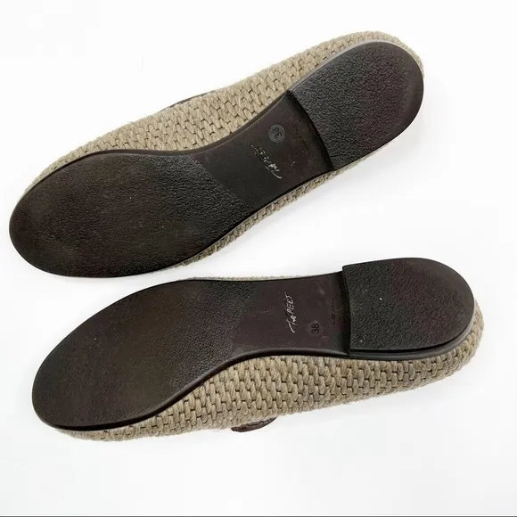 Tapeet Vicini Woven Knit Loafer with Leather Trim, Size 38